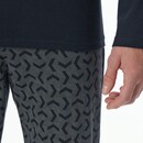 Schiesser Schiesser Pyjama Long nightblue 181922 58/3XL