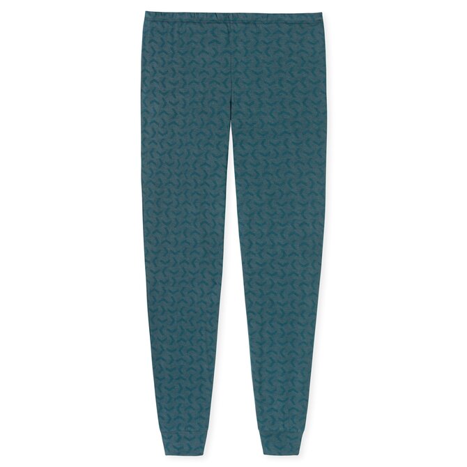 Schiesser Pyjama Long petrol 181922 56/XXL Schiesser Pyjama Long petrol 181922 56/XXL