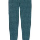 Schiesser Schiesser Pyjama Long petrol 181922 54/XL
