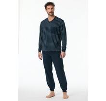 Schiesser Pyjama Long jeans 181162 58/3XL