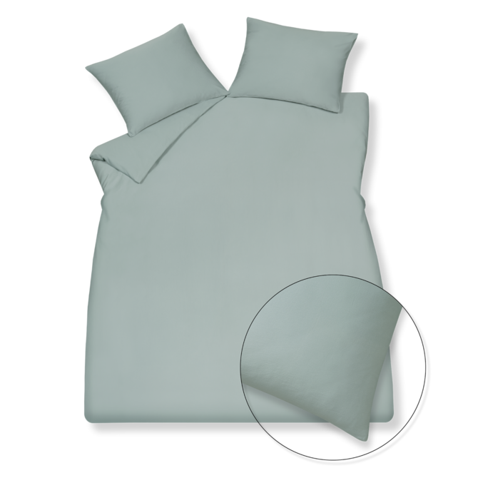 Vandyck Pure 84 Kussensloop (60x70) pearl blue Vandyck Pure 84 Kussensloop (60x70) pearl blue
