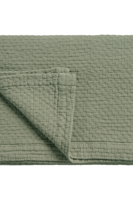 Vandyck Pure 82 G.Dyed Bedsprei 180x260 thyme