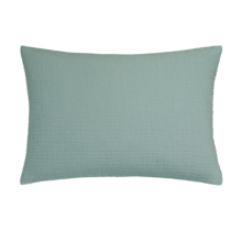 Vandyck Pure 68 G.Dyed Kussensloop (40x55) pearl blue