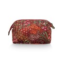 Pip Studio Pip Studio Cooper Cosmetic Purse Medium Querida Velvet Red 22.5x9.5x15cm