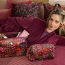Pip Studio Pip Studio Cooper Cosmetic Purse Medium Querida Velvet Red 22.5x9.5x15cm