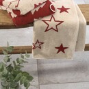 Cawö Cawo Christmas Edition 794 Fir trees Handdoek rot