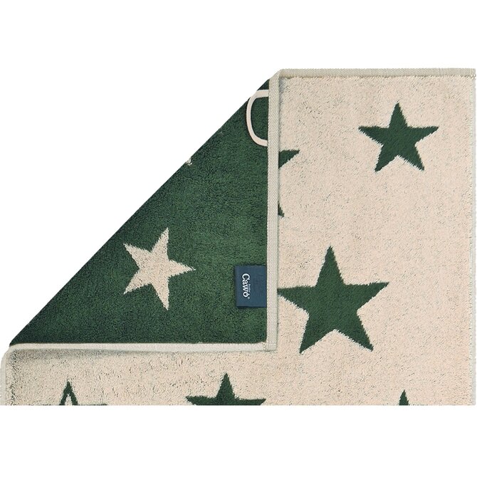 Cawo Christmas Edition 792 Stars Handdoek beige Cawo Christmas Edition 792 Stars Handdoek beige