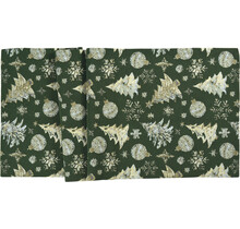 Sander tafelloper Crystal Tree 50x140 Fb. 02 - Groen