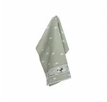 Bunzlau Castle Sheep theedoek 65x65 Dark Green