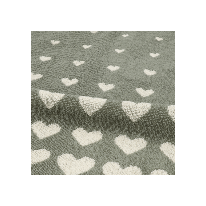 Bunzlau Castle Hearts keukendoek 53x60 Dark Green