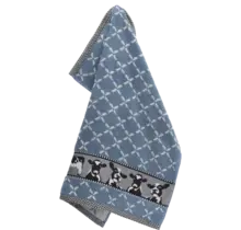 Bunzlau Castle Cows keukendoek 53x60 Grey-Blue