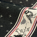 Bunzlau Castle Bunzlau Castle Birds theedoek 65x65 Black