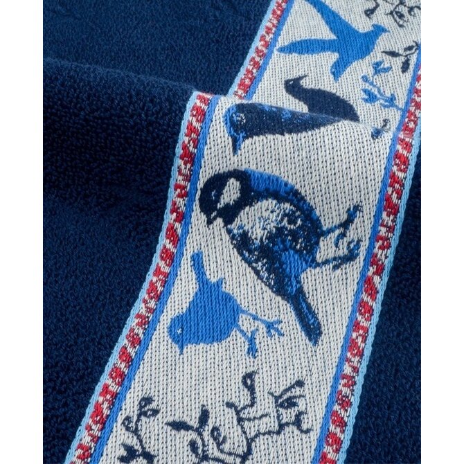 Bunzlau Castle Birds keukendoek 53x60 Dark Blue
