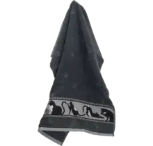 Bunzlau Castle Keukendoek Cats Anthracite