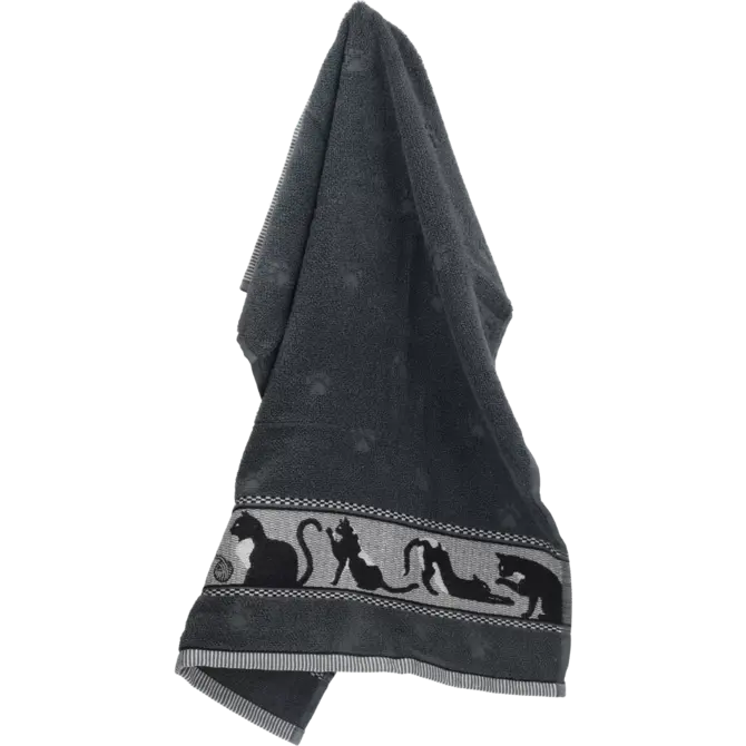 Bunzlau Castle Cats keukendoek 53x60 Anthracite Bunzlau Castle Cats keukendoek 53x60 Anthracite