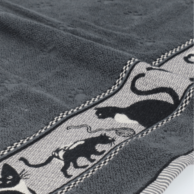Bunzlau Castle Cats keukendoek 53x60 Anthracite Bunzlau Castle Cats keukendoek 53x60 Anthracite