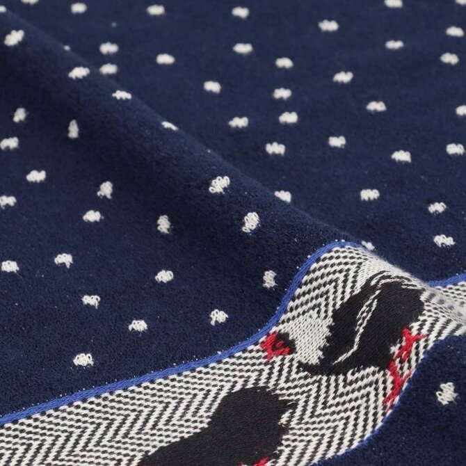 Bunzlau Castle Chickens keukendoek 53x60 Dark Blue Bunzlau Castle Chickens keukendoek 53x60 Dark Blue