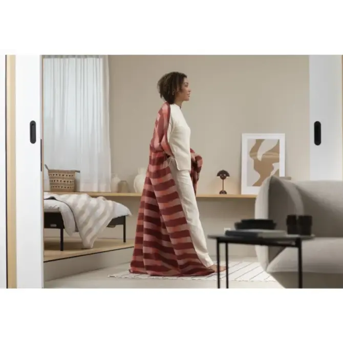 David Fussenegger SAVONA plaid  colour gradient  Maat 150x200 bordeaux David Fussenegger SAVONA plaid  colour gradient  Maat 150x200 bordeaux