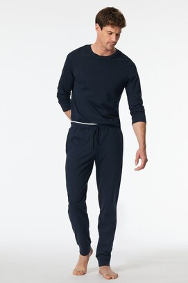 Schiesser Long Pants midnight blue 182183 50/M