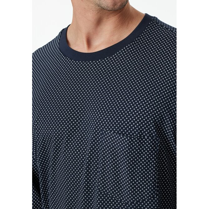 Schiesser Pyjama Long midnight blue 182196 50/M