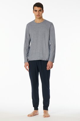 Schiesser Pyjama long midnight blue 182514 52/L