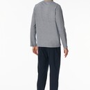 Schiesser Schiesser Pyjama long midnight blue 182514 52/L