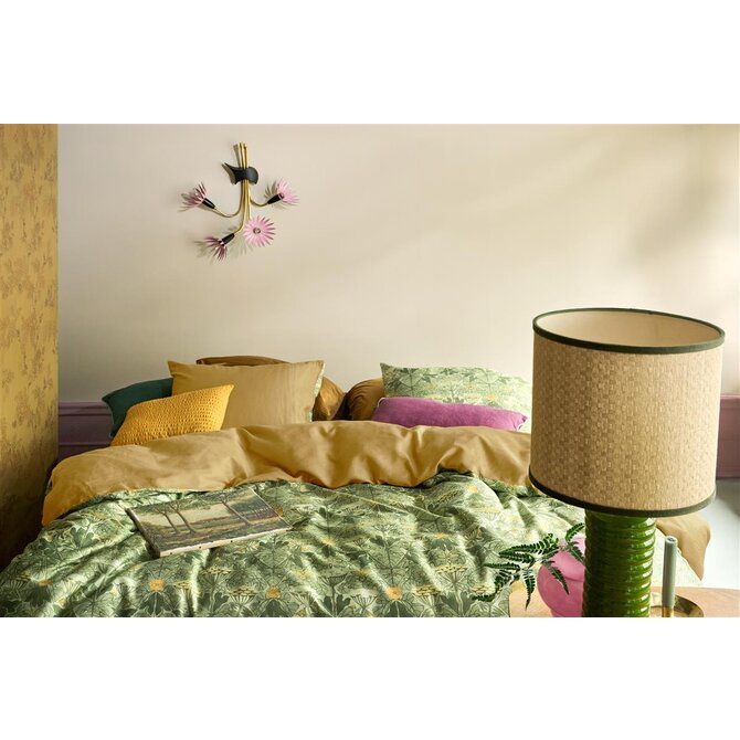 At Home by Bedding House Dekbedovertrek Ancient  Olijfgroen 140x200/220 cm At Home by Bedding House Dekbedovertrek Ancient  Olijfgroen 140x200/220 cm