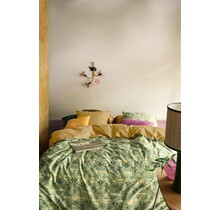 At Home by Bedding House Dekbedovertrek Ancient  Olijfgroen 240x200/220 cm