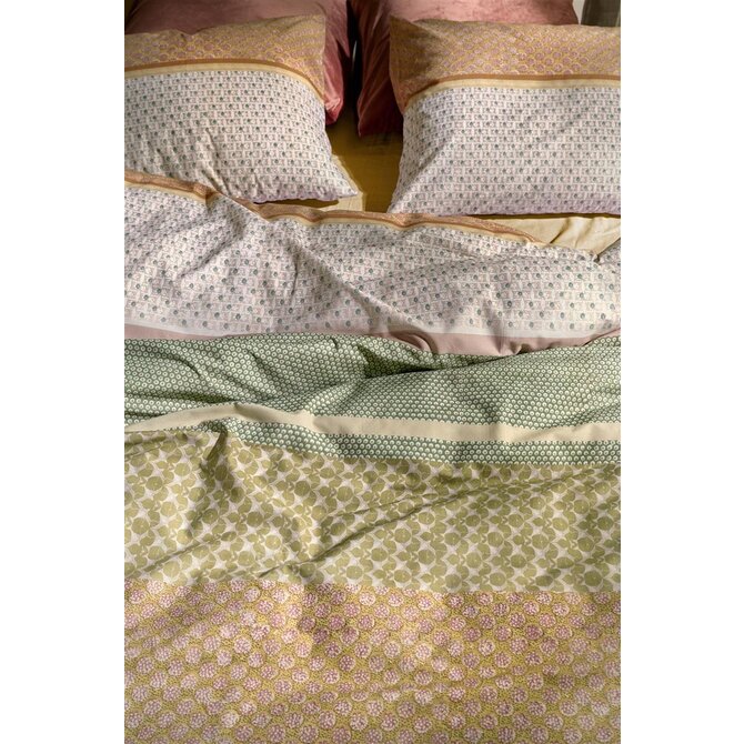 At Home by Bedding House Dekbedovertrek Rows  Multi 240x200/220 cm At Home by Bedding House Dekbedovertrek Rows  Multi 240x200/220 cm