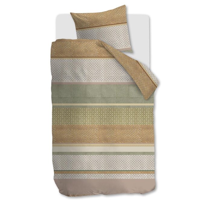 At Home by Bedding House Dekbedovertrek Rows  Multi 240x200/220 cm At Home by Bedding House Dekbedovertrek Rows  Multi 240x200/220 cm