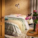 At Home At Home by Bedding House Dekbedovertrek Rows  Multi 200x200/220 cm
