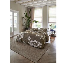 Beddinghouse Dekbedovertrek Thalasa Bruin 140x200/220 cm