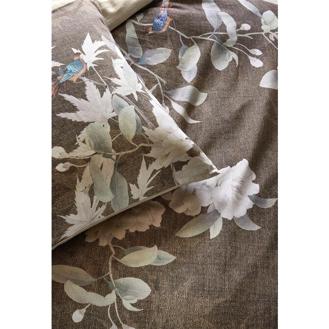 Beddinghouse Dekbedovertrek Thalasa Bruin 200x200/220 cm Beddinghouse Dekbedovertrek Thalasa Bruin 200x200/220 cm