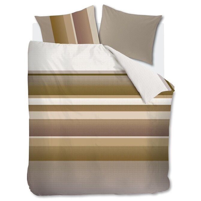 Beddinghouse Dekbedovertrek Rhys Goud 200x200/220 cm Beddinghouse Dekbedovertrek Rhys Goud 200x200/220 cm