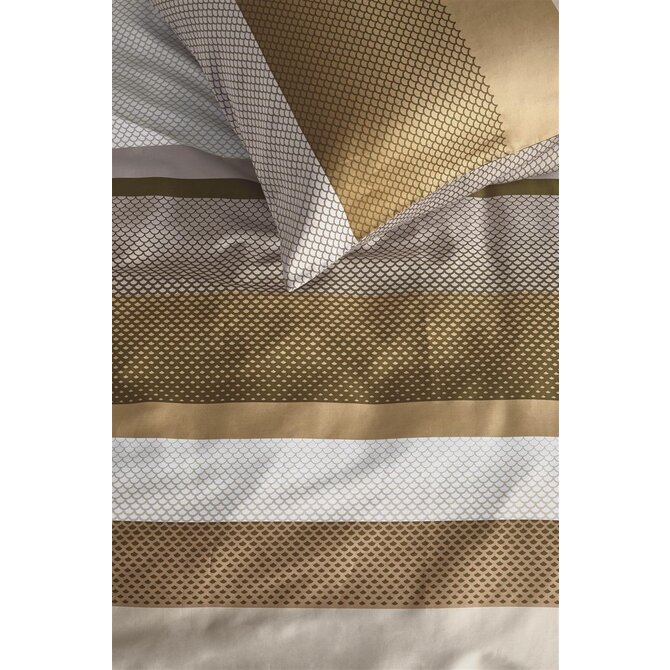Beddinghouse Dekbedovertrek Rhys Goud 140x200/220 cm Beddinghouse Dekbedovertrek Rhys Goud 140x200/220 cm