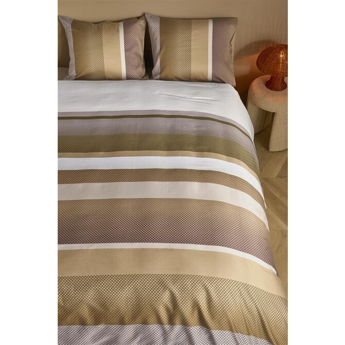 Beddinghouse Dekbedovertrek Rhys Goud 140x200/220 cm Beddinghouse Dekbedovertrek Rhys Goud 140x200/220 cm