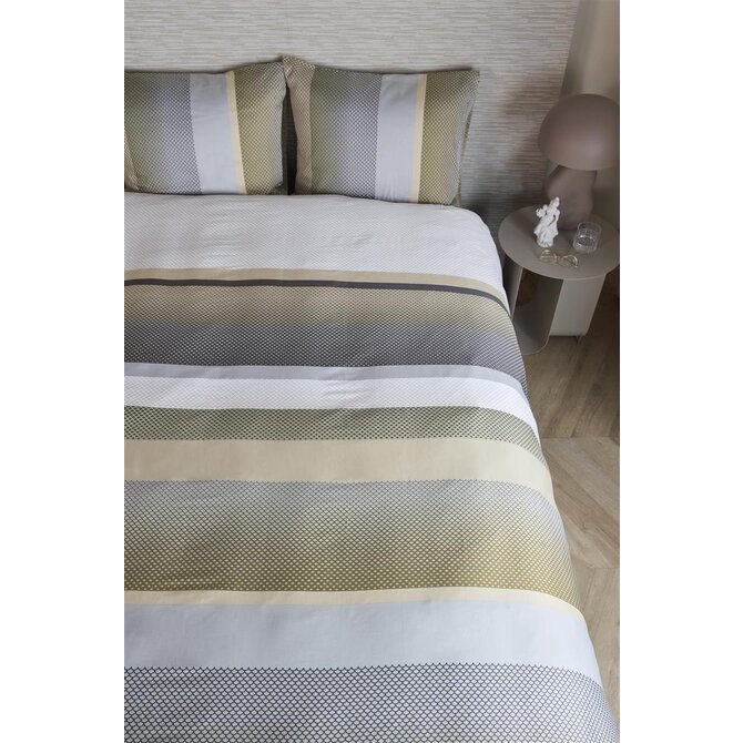 Beddinghouse Dekbedovertrek Rhys Naturel 200x200/220 cm