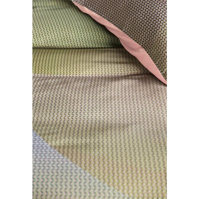 Beddinghouse Dutch Design Dekbedovertrek Glossy - Groen 240x200/220 cm Beddinghouse Dutch Design Dekbedovertrek Glossy - Groen 240x200/220 cm