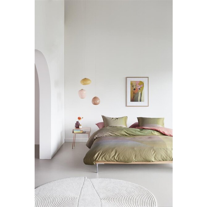 Beddinghouse Dutch Design Dekbedovertrek Glossy - Groen 200x200/220 cm