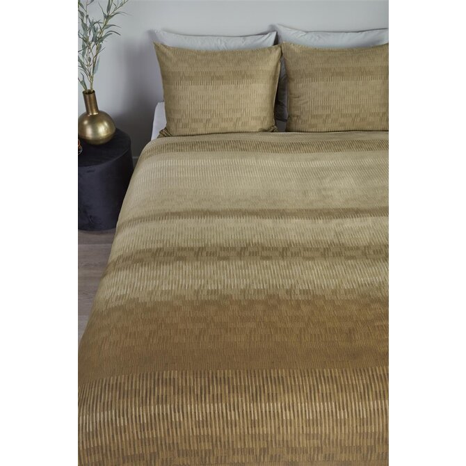 Beddinghouse Dekbedovertrek Lexi Goud 140x200/220 cm Beddinghouse Dekbedovertrek Lexi Goud 140x200/220 cm