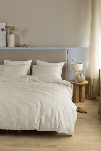 Beddinghouse Beddinghouse Dekbedovertrek Jula Zand 140x200/220 cm afbeelding