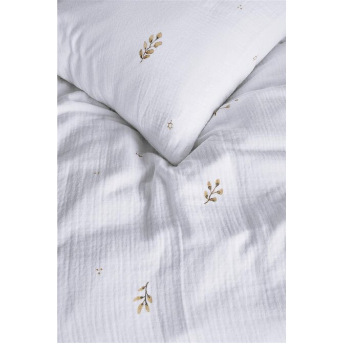 Beddinghouse Dekbedovertrek Evi Naturel 200x200/220 cm Beddinghouse Dekbedovertrek Evi Naturel 200x200/220 cm