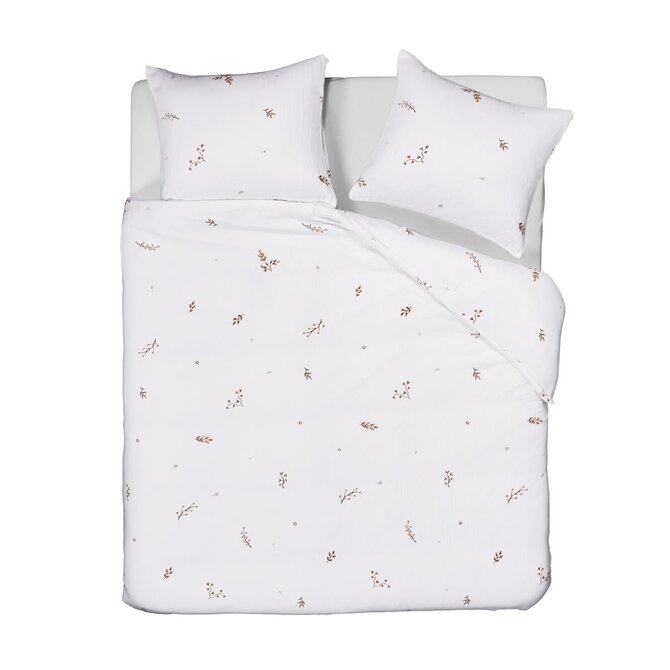 Beddinghouse Dekbedovertrek Evi Naturel 200x200/220 cm Beddinghouse Dekbedovertrek Evi Naturel 200x200/220 cm