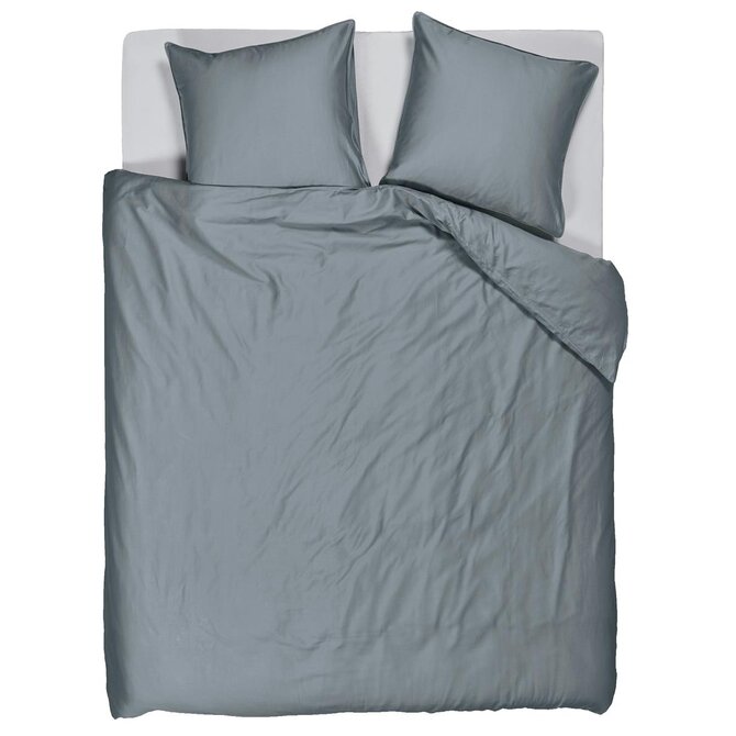 Beddinghouse Dekbedovertrek Change Blauw Grijs 200x200/220 cm Beddinghouse Dekbedovertrek Change Blauw Grijs 200x200/220 cm