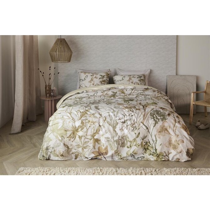 Beddinghouse Dekbedovertrek Bronte Naturel 260x200/220 cm