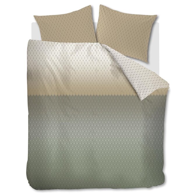 Beddinghouse Dekbedovertrek Ariel Blauw Groen 140x200/220 cm Beddinghouse Dekbedovertrek Ariel Blauw Groen 140x200/220 cm