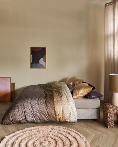 Beddinghouse Beddinghouse Dekbedovertrek Ariel Lichtpaars 200x200/220 cm