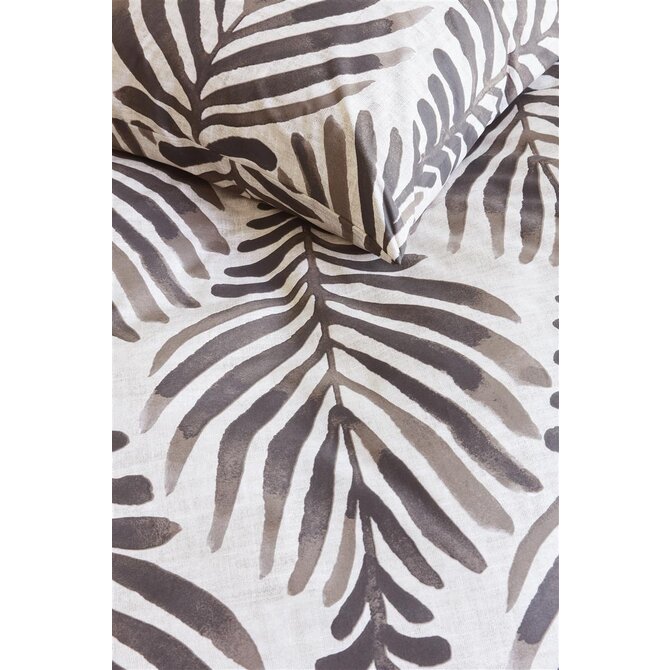 VTwonen dekbedovertrek Bold Feathers - Zand 140x200/220 cm VTwonen dekbedovertrek Bold Feathers - Zand 140x200/220 cm