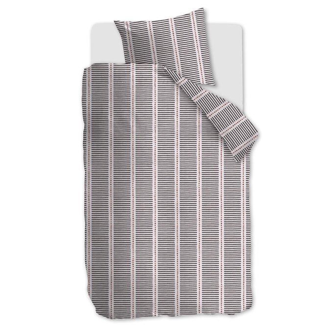 VTwonen dekbedovertrek Stip and Stripe - Blush 200x200/220 cm VTwonen dekbedovertrek Stip and Stripe - Blush 200x200/220 cm