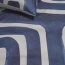 VT wonen VTwonen dekbedovertrek Tribe - Indigo 240x200/220 cm